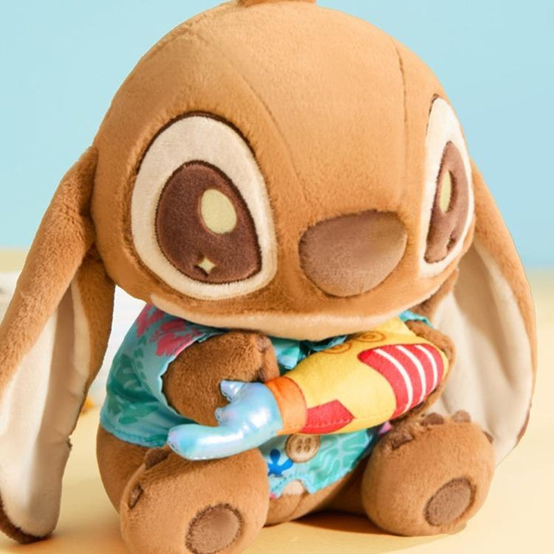 【Halloween Gift】Disney Stitch Brown-Fur Plush Doll - Soft Cuddly Stuffed Toy, Adorable Gift for Her & Stitch Fans| Halloween Candy Bag Must-Have