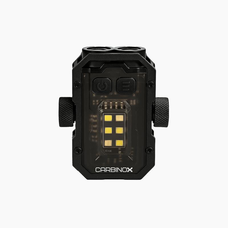 Carbinox Blastbeam LED Flashlight – 1000 Lumens Rechargeable Pocket-Sized Torch with Dual LED & COB Lighting, Magnetic Base, 6 Modes, USB‑C Fast Charging, Military‑Grade Aluminum