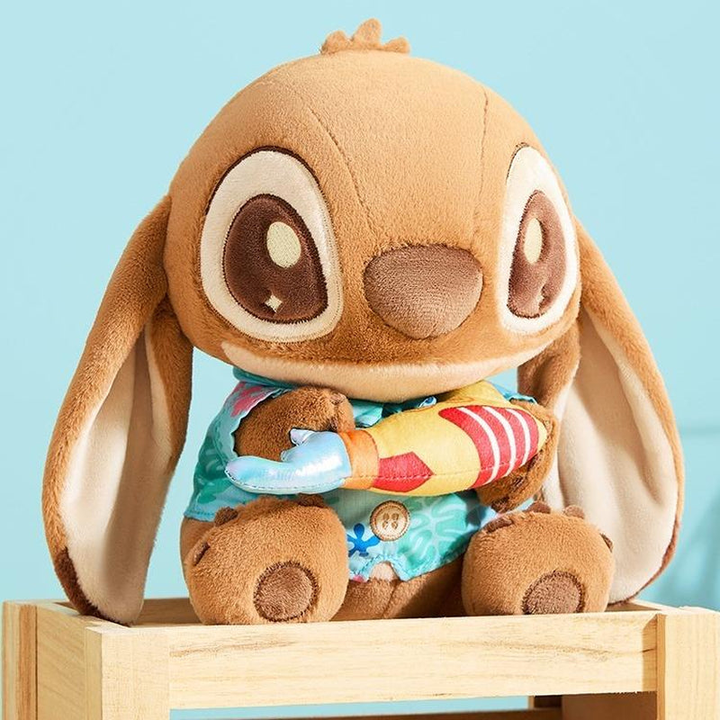 【Halloween Gift】Disney Stitch Brown-Fur Plush Doll - Soft Cuddly Stuffed Toy, Adorable Gift for Her & Stitch Fans| Halloween Candy Bag Must-Have