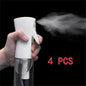 2025 New High-Manual Boost Spray Bottle(4 PCS) - an Ultra-Fine Mist Sprayer Suitable for Hair Care, Facial Hydration, Kitchen Cooking, Household Cleaning, Plant Maintenance and Household Supplies