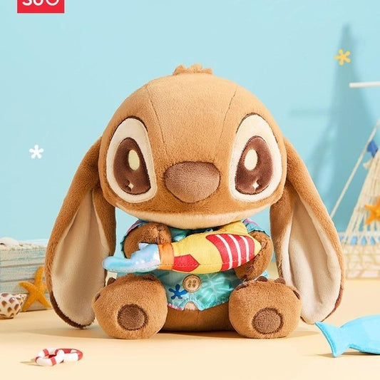 【Halloween Gift】Disney Stitch Brown-Fur Plush Doll - Soft Cuddly Stuffed Toy, Adorable Gift for Her & Stitch Fans| Halloween Candy Bag Must-Have