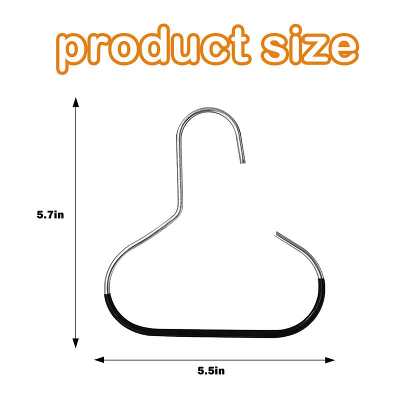 6 Counts Hat Organizer, Commercial-Grade Hat Display Rack - Adjustable Hooks for Sun Hats/Berets/Beanies Collection