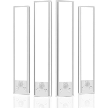 Under Cabinet Lights,76Led Motion Sensor Night Light Indoor，1500Mah USB Rechargeable Light， Dimmable Lights for Kitchen, Stairs，Wardrobe Lighting