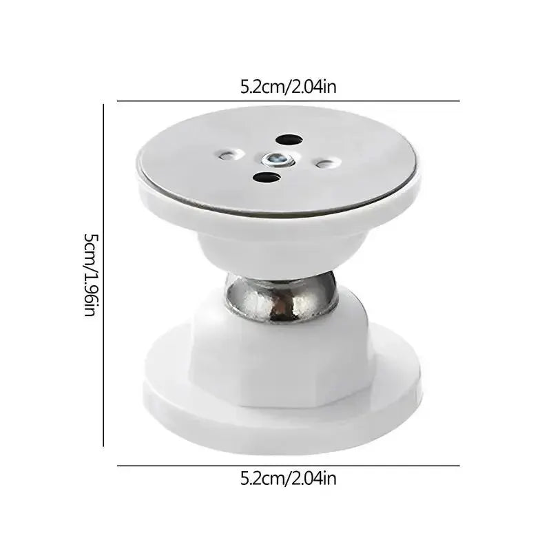 Silent Silicone Magnetic Door Stopper - Strong, Durable, and Anti-Collision Design for Home and Hotel Use