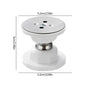 Silent Silicone Magnetic Door Stopper - Strong, Durable, and Anti-Collision Design for Home and Hotel Use