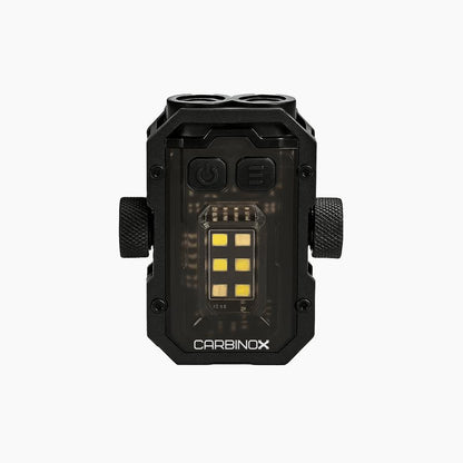 Carbinox Blastbeam LED Flashlight – 1000 Lumens Rechargeable Pocket-Sized Torch with Dual LED & COB Lighting, Magnetic Base, 6 Modes, USB‑C Fast Charging, Military‑Grade Aluminum