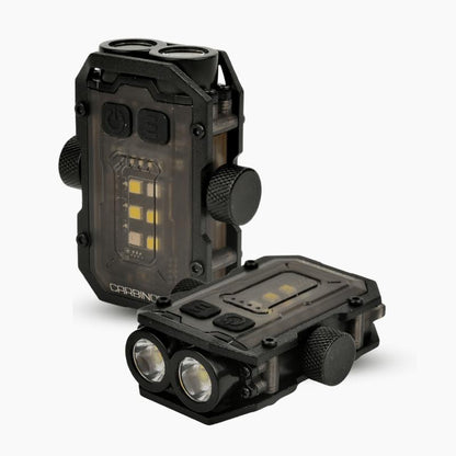 Carbinox Blastbeam LED Flashlight – 1000 Lumens Rechargeable Pocket-Sized Torch with Dual LED & COB Lighting, Magnetic Base, 6 Modes, USB‑C Fast Charging, Military‑Grade Aluminum
